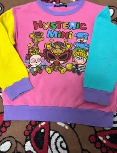 Hysteric Mini キリンカラフルトレーナー110cm