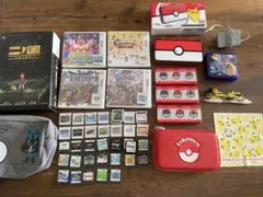 ポケモンデザイン Nintendo 2DS LL本体とゲームソフト多数
