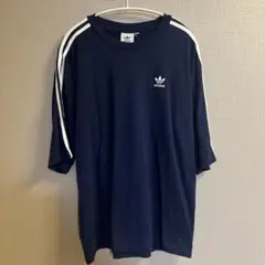【値段交渉可】adidas ネイビー Tシャツ 半袖