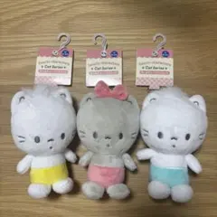 にゃんにゃんにゃんこ フルーツタイニーマスコット ぬいぐるみセット にゃんにゃんにゃんこ フルーツタイニーマスコット ぬいぐるみセット