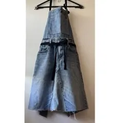 デニムリメイクエプロン