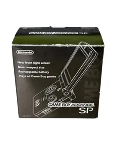 任天堂 ゲームボーイアドバンスSP ブラック 箱有 ジャンク品