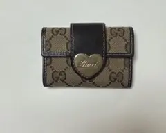 Gucci GGパターン ハート　キーケース
