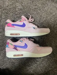 Nike Air Max 1花柄 ピンク