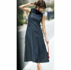 デニムキャミワンピース