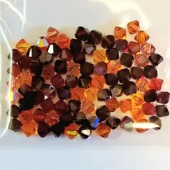 7327 スワロフスキー#5301 4mm アソート 100個