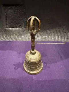 時代 仏教美術 古銅製 鈴 重さ44g 江戸時代 212 時代 仏教美術 古銅製 鈴 重さ44g 江戸時代 212 - メルカリ