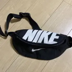 難あり　NIKE ボディバッグ ウエストバッグ　黒　ユニセックス
