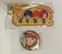 あんスタ　トリスタ展　アクキー　Trickster 缶バッジ　衣更真緒