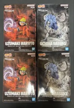 NARUTO フィギュア　4個セット プライズ Memorable Saga