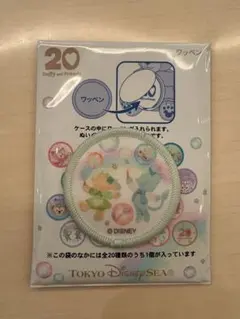 ダッフィーアンドフレンズ 20周年 カラフルハピネス ワッペン シルエット