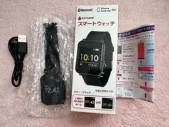 SUNFLAME スマートウォッチ BSM04-BK ブラック