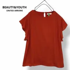 B&Y UNITED ARROWS フリル袖ノースリーブシャツのサムネイル