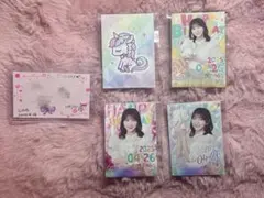 直筆サイン入り 野口衣織 LOVE サイン/メッセージ入りカード + 直筆　入場特典 野口衣織 生誕祭イベント イラストあり 【公式通販】 生写真 アイドル