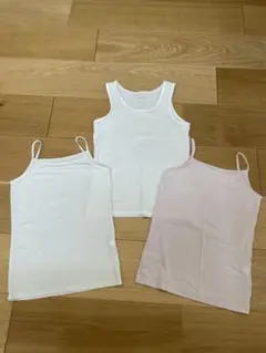 ユニクロ　エアリズム　インナー　120 キャミソール　タンクトップ