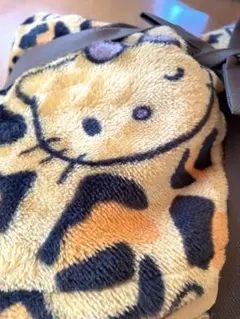 kitty こたつ用あったかふとんカバー　掛けカバー　キティ　ヒョウ柄　正方形