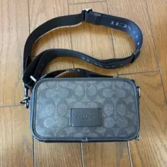 COACH ショルダーバッグ シグネチャー ブラック