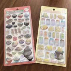 [正規品]ボンボンドロップシール　食べ物 2枚セット