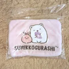 新品　すみっコぐらし　ポケットティッシュケース　ピンクしろくま　ティッシュカバー