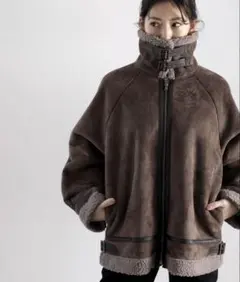 2wayムートンフライトジャケット