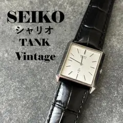 【Vintage】SEIKO セイコー シャリオ タンク レクタンギュラー