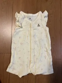 【美品】baby gap 花柄ロンパース 0-3ヶ月