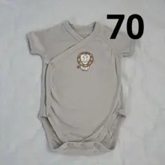 【美品】UNIQLO ユニクロベビー　ロンパース リサ・ラーソン　肌着