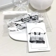 ❅*ヘッドドレス＋エプロンセット❅*ちびぐるみ ぬい服