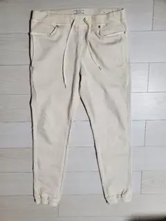 BAYFLOW ジョガーパンツ クリーム色