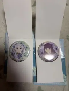 葬送のフリーレン　エニマイくじ　チャーム付き缶バッジ　フリーレン　フェルン