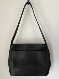 COACH コーチ9310 黒レザーショルダーバッグ