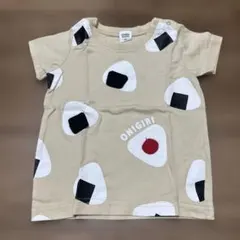 CHEEK ROOM おにぎり柄 Tシャツ 80のサムネイル