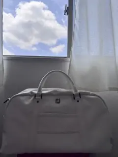 FootJoy ゴルフ ボストンバッグ ホワイト - メルカリ