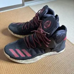 adidas デリックローズ　ブラック/レッドのサムネイル