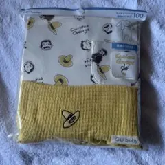 GUジーユー　パジャマ100 おさるのジョージ新品【匿名配送】