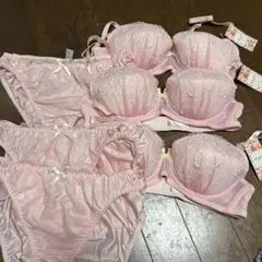 ブラジャーショーツセット チュチュアンナ　D75 新品未使用　3セット