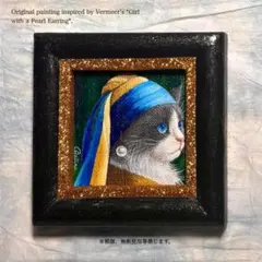 絵画 art 猫の絵 limited 猫 cat 美術品 ラグドール ハチワレ