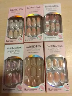 DASHING DIVA magic press ネイルチップセット 6種