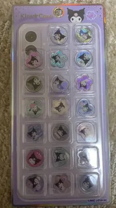 キラ☆コロ クロミ サンリオ おはじきシール kira☆coro