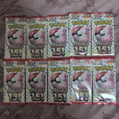 ポケモン151 ミュウパック 10パックセット