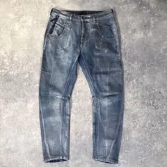 定価35200円 G-Star RAW シャーリング変形デニム 立体構造加工 - メルカリ