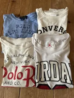 Polo Ralph 、Converse、Jordan キッズTシャツ 110