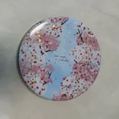 ヨックモック　桜デザイン　空き缶