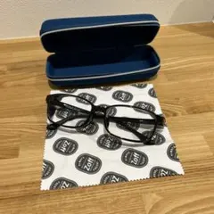 「Zoff ＋集中」　メガネ　ケース付き　度なし