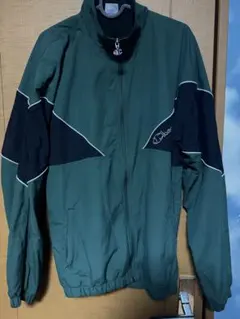 Champion ナイロンジャケット X-LARGE グリーン/ブラック