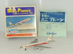 当時物 バックマン トミー ミニプレーン 航空機模型 ボーイング 707 当時物 バックマン トミー ミニプレーン 航空機模型 ボーイング 707