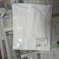 【今月限り】ベーシックな7分袖 Tシャツ オフホワイト 新品