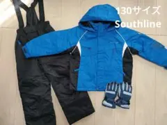 130 スキー スノーウェア ジャケット スノーパンツ 調整機能付き 手袋