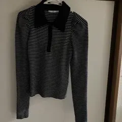 美品！！　SLY ストライプ柄 長袖トップス　　Freeサイズ