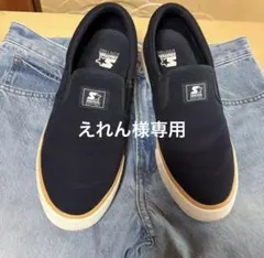 スーパースター　ネイビー　スリッポン シューズ キャンバス26.5㎝のサムネイル